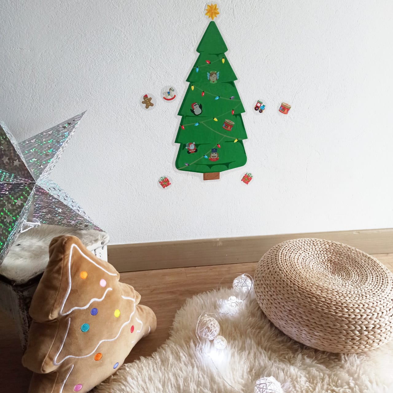 Adhesivo Árbol de Navidad Interactivo