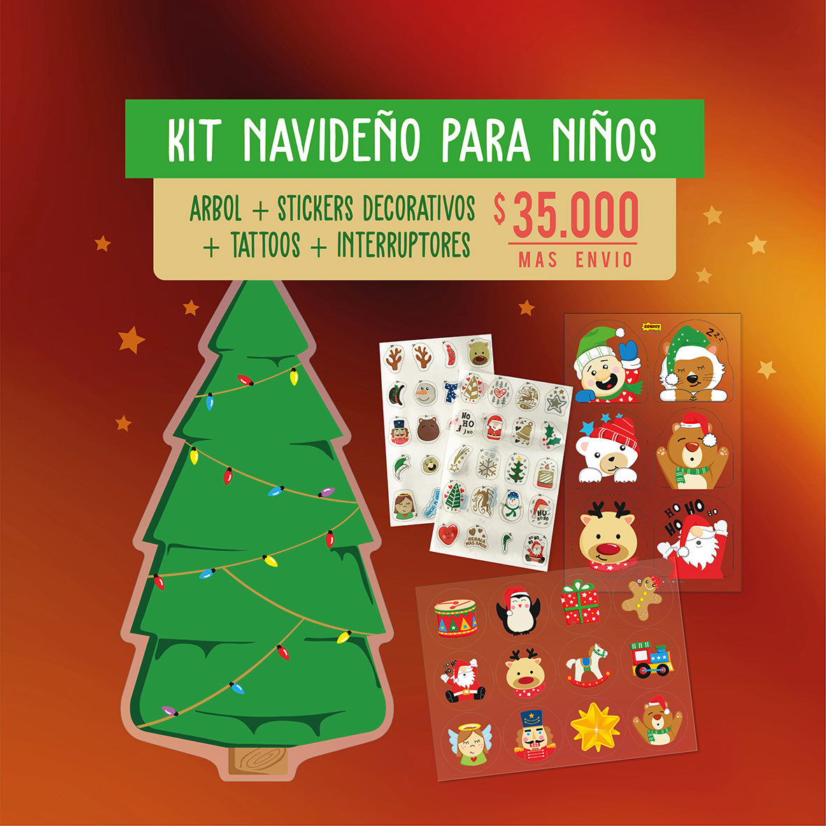 Kit de navidad para niños