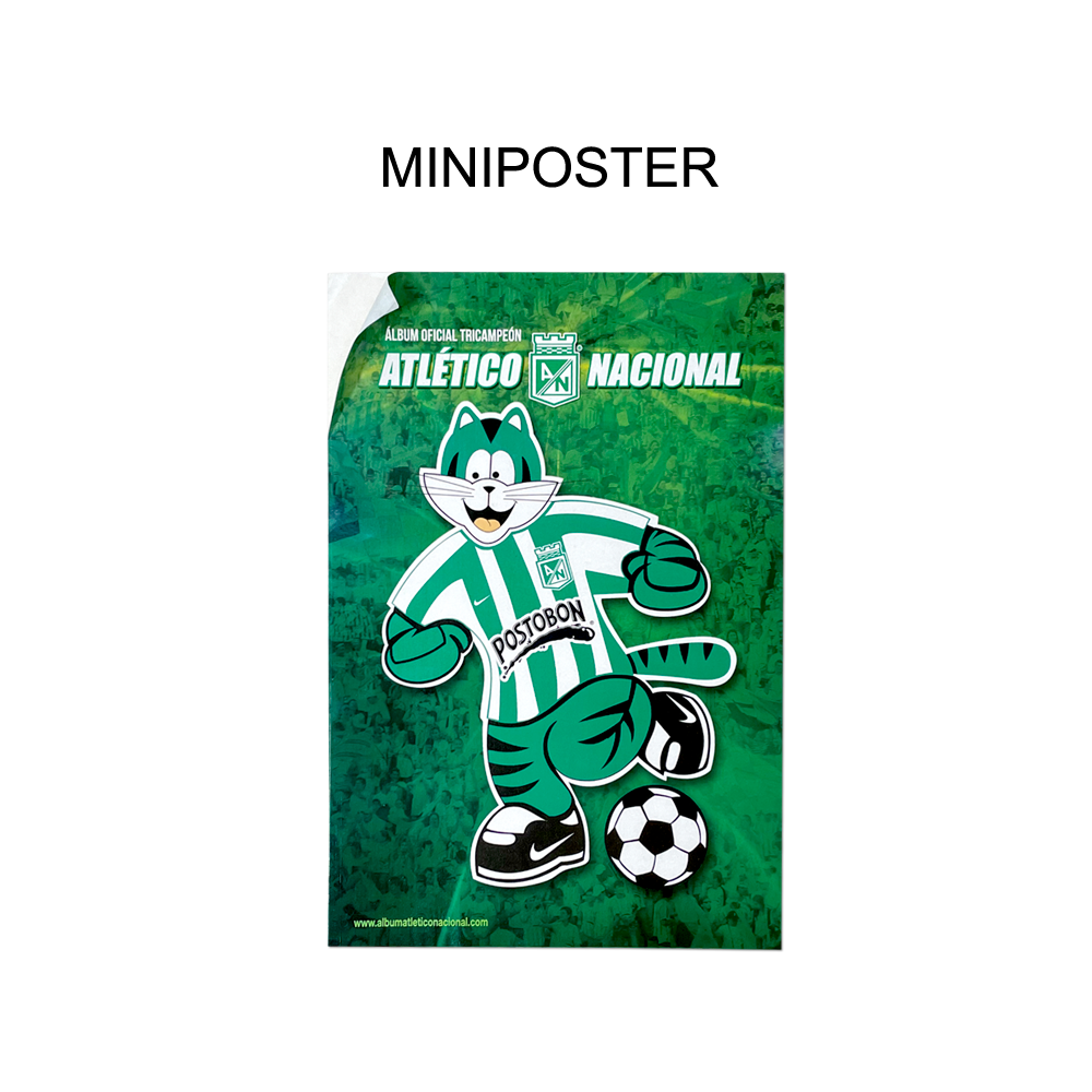 Kit Álbum Atlético Nacional